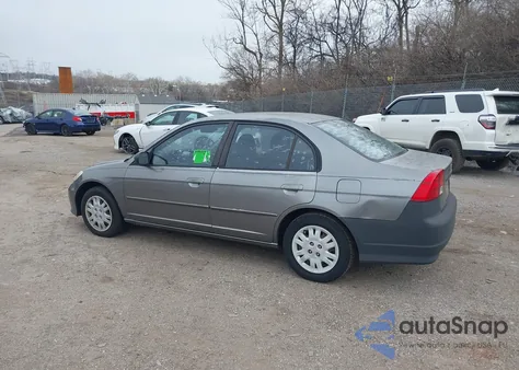 2005 Honda Civic Lx z USA, uszkodzony, nr VIN 2HGES165X5H625566